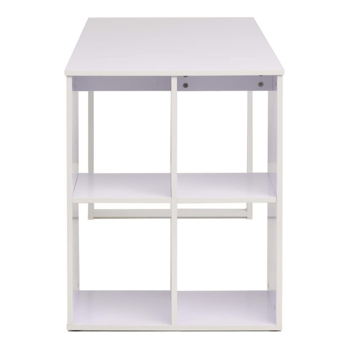 VIDAXL Table d'ecriture 120x60x75 cm Blanc