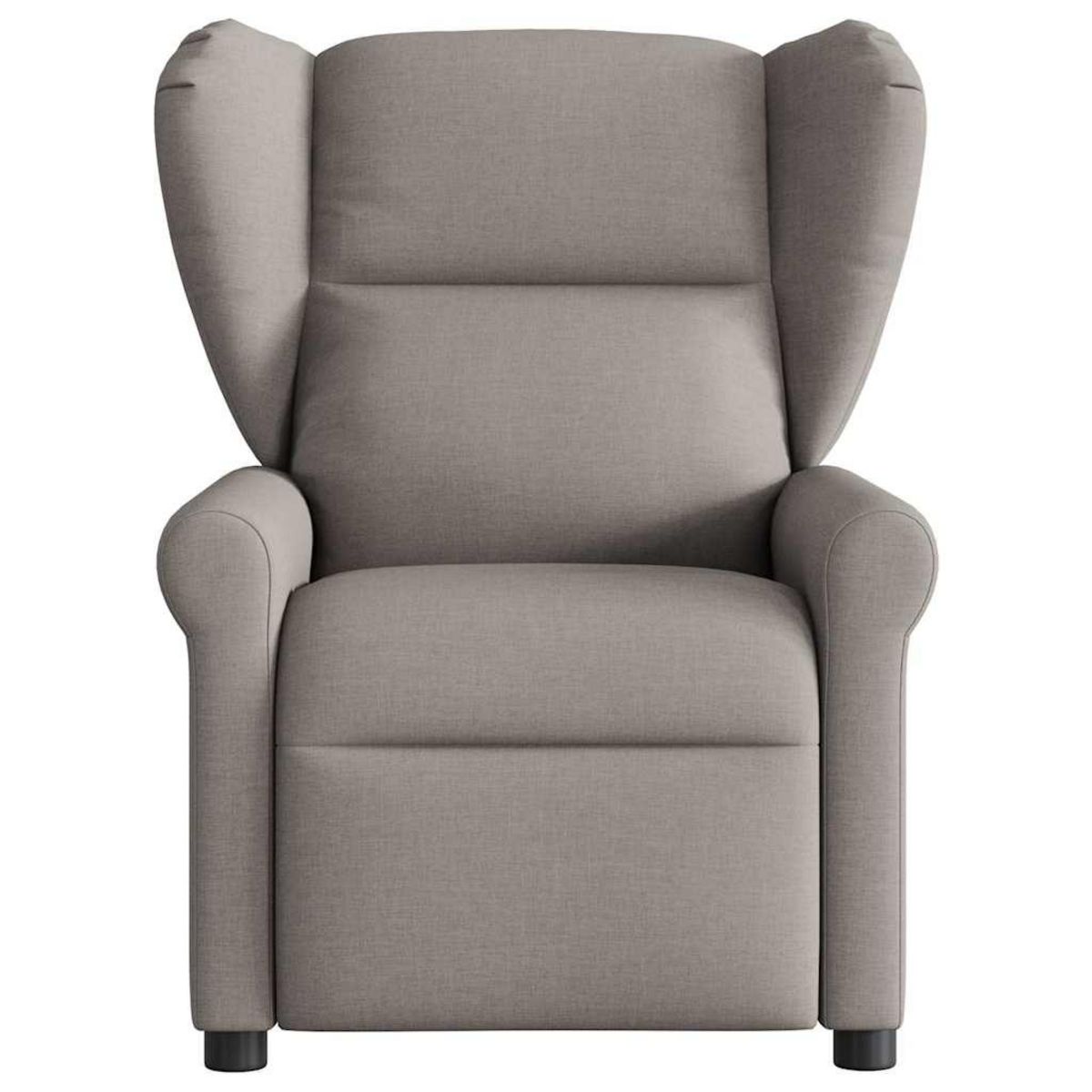 VIDAXL Fauteuil de massage inclinable Taupe Tissu