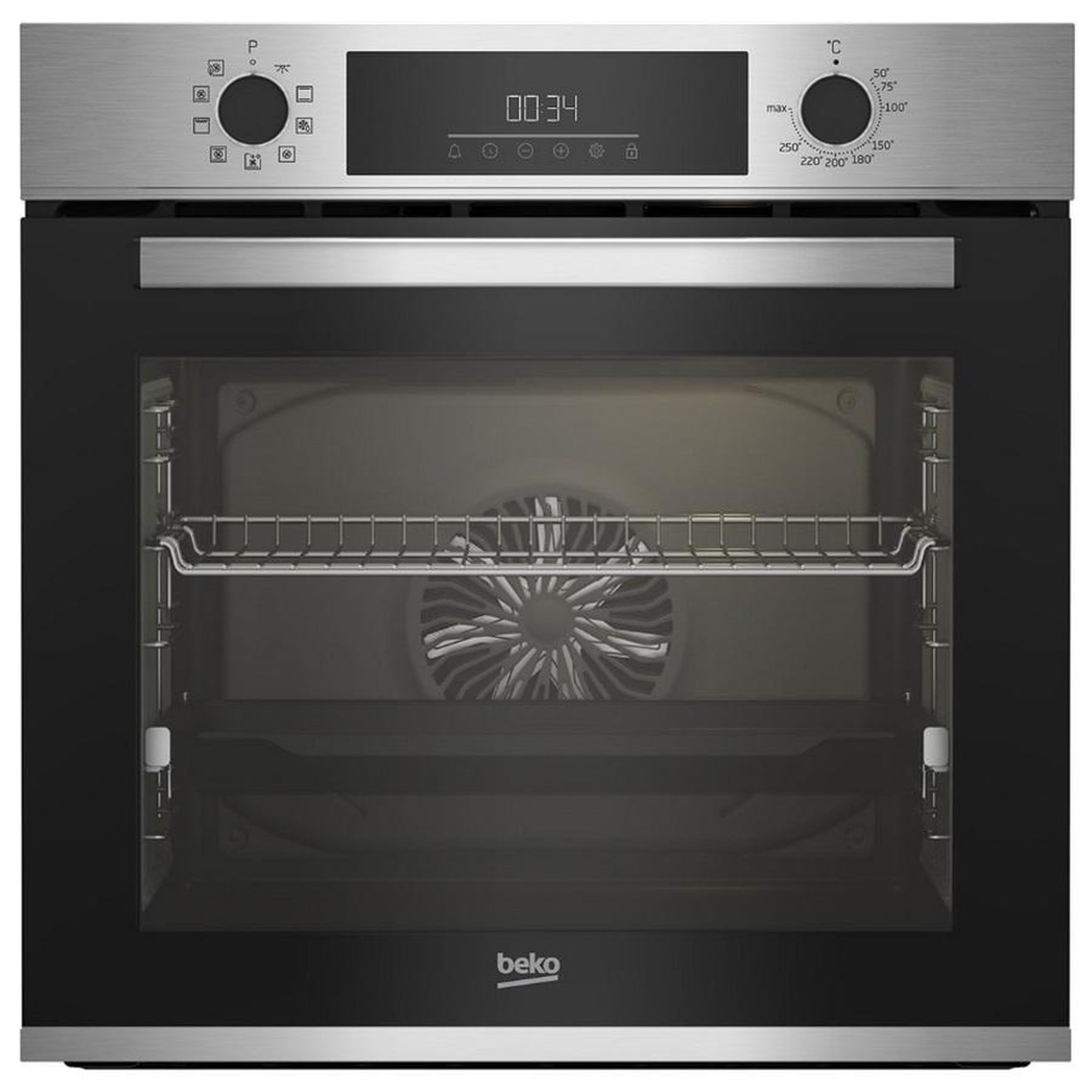 Beko Four intégrable multifonction 72l 60cm catalyse inox - bbim12300xce