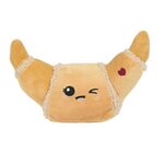 Paris Prix Peluche Enfant Croissant  Kawaii  20cm Marron