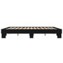 Voir la diapositive 5 : VIDAXL Cadre de lit sans matelas noir 200x200 cm