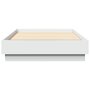 Voir la diapositive 4 : VIDAXL Cadre de lit sans matelas blanc 75x190 cm bois d'ingenierie
