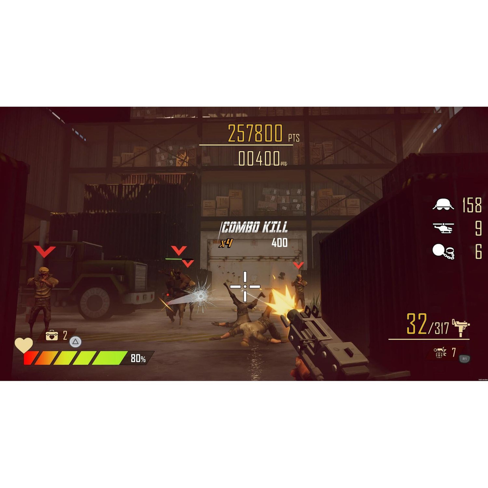Voir la diapositive 4 : Operation Wolf Returns PS5