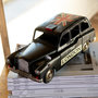 Voir la diapositive 3 : Paris Prix Voiture Déco en Métal  Antique  32cm Noir