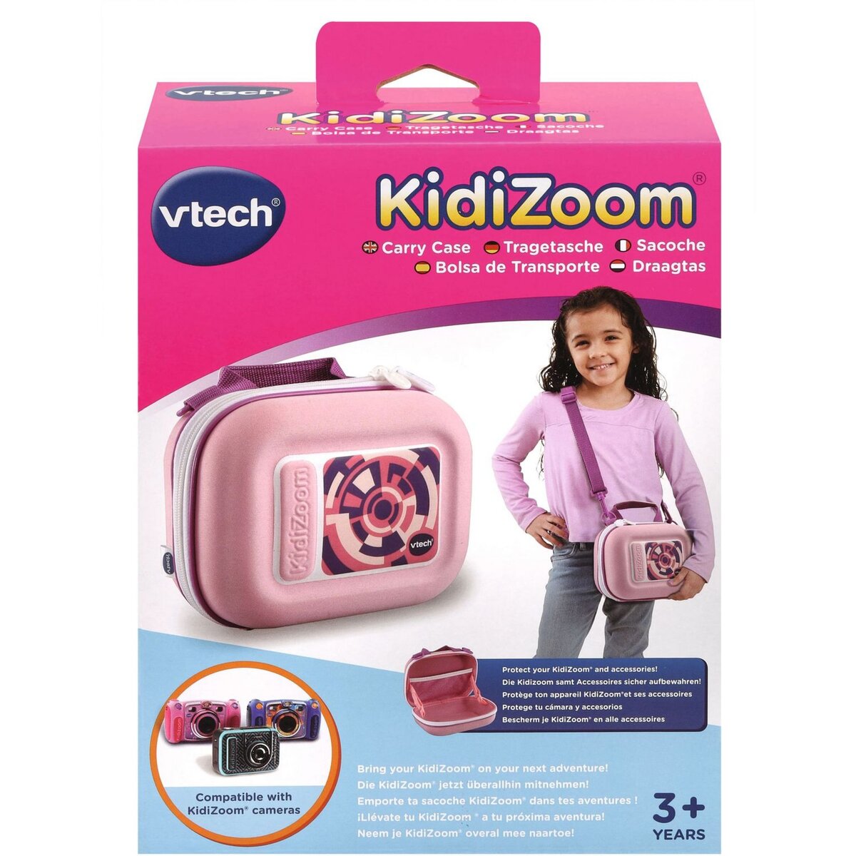 VTECH Sacoche kidizoom rose