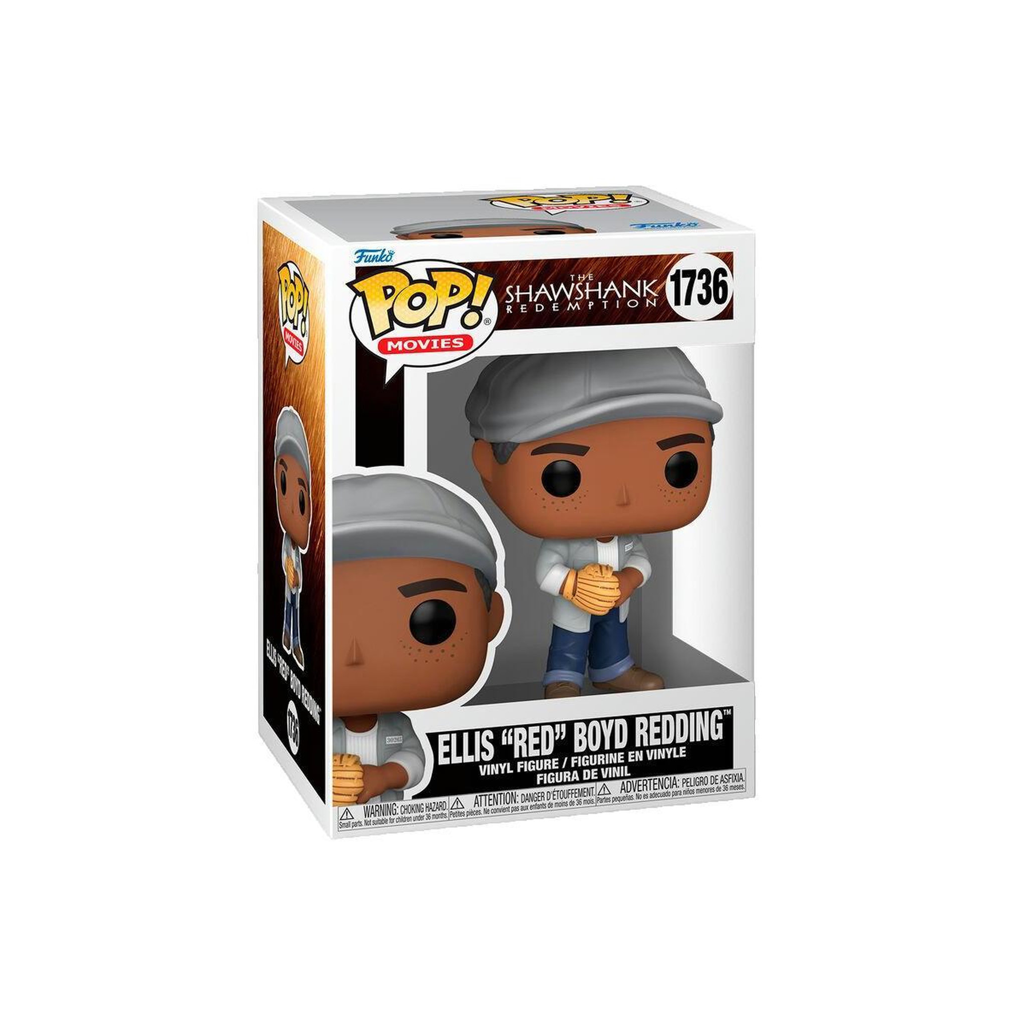 Voir la diapositive 2 : Funko Figurine de collection Funko Shawshank Redemption - Ellis 'Red' Boyd Redding en vinyle