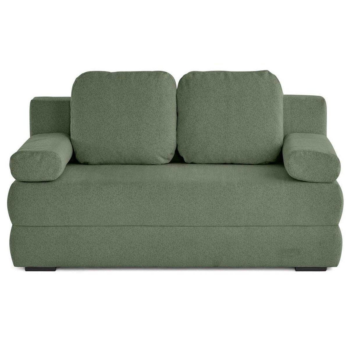 BEST MOBILIER Nora - canapé 3 places convertible avec coffre en tissu texturé