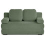 Voir la diapositive 1 : BEST MOBILIER Nora - canapé 3 places convertible avec coffre en tissu texturé