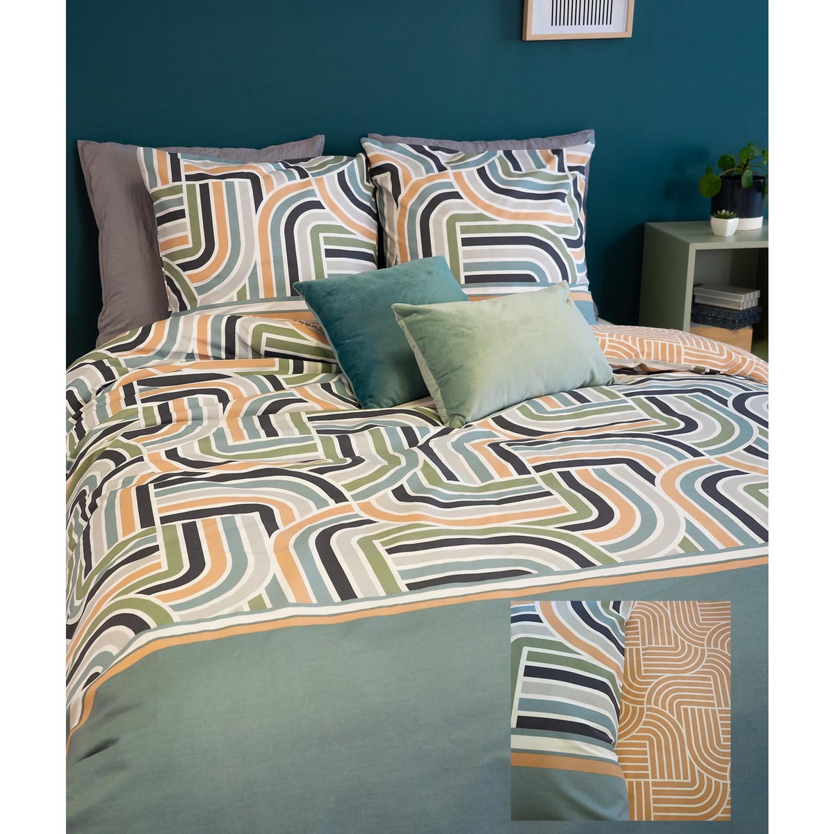 Home collection Parure de couette better coton bci loute