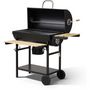 Voir la diapositive 3 : AAAAA Barbecue a charbon - COOKING BOX - MIKE EVOLUTION - 142 X 57 X 112 cm - Noir