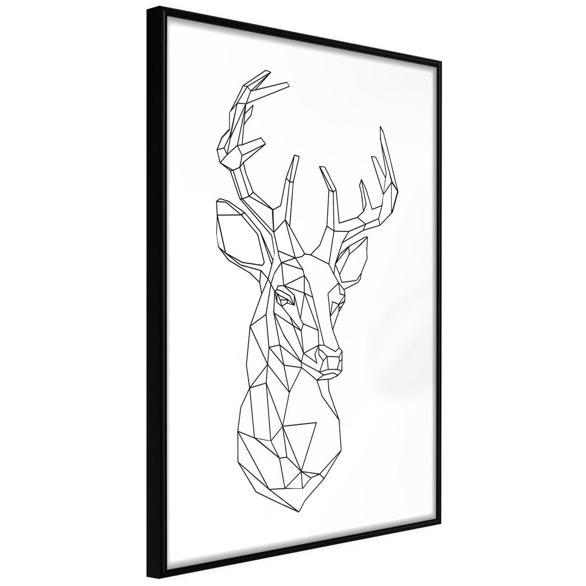 Paris Prix Affiche Murale Encadrée  Minimalist Deer