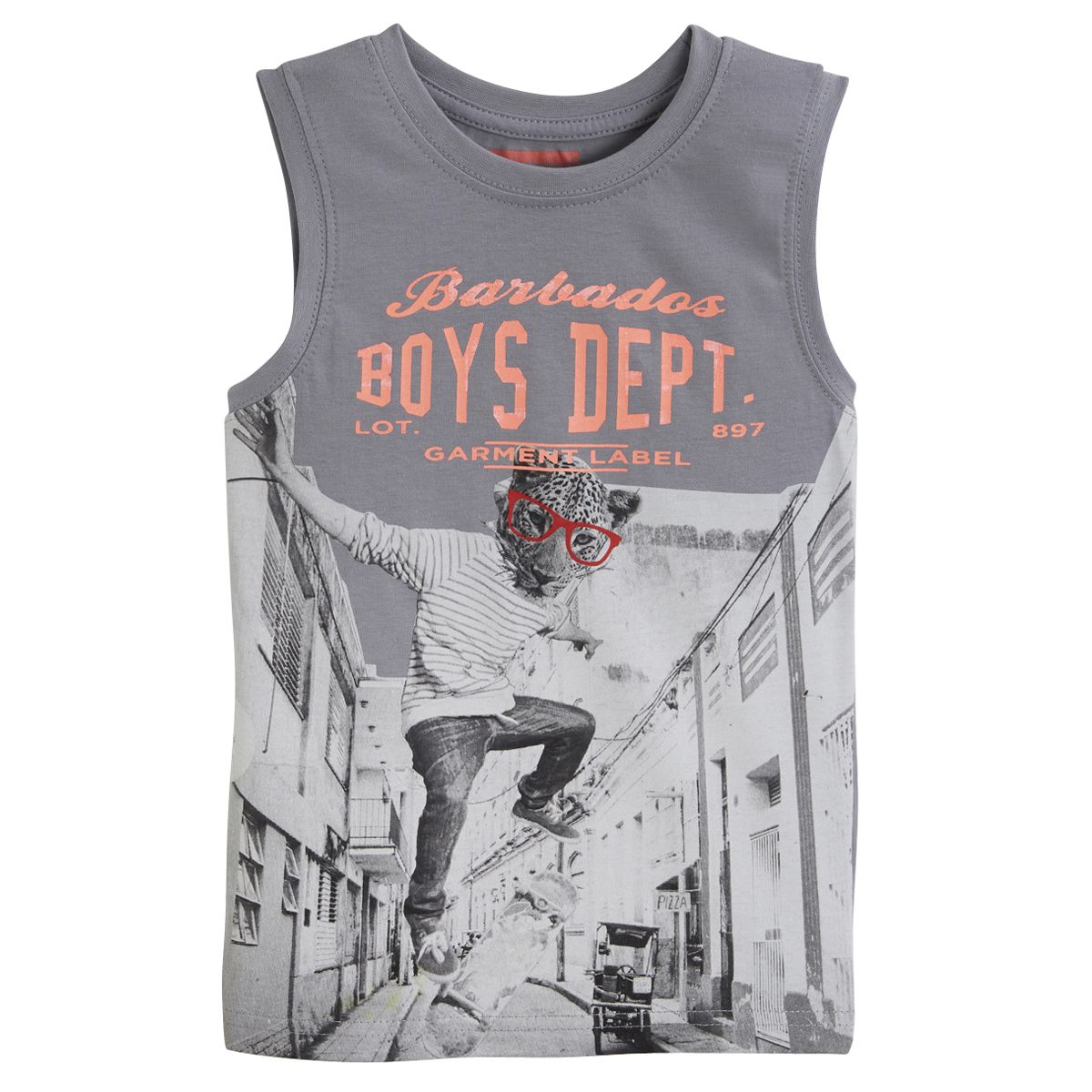 IN EXTENSO Debardeur imprimé Garçon