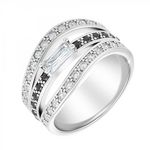 SC CRYSTAL Bague taille 56 par SC Crystal ornée de Zirconium. Coloris disponibles : Gris