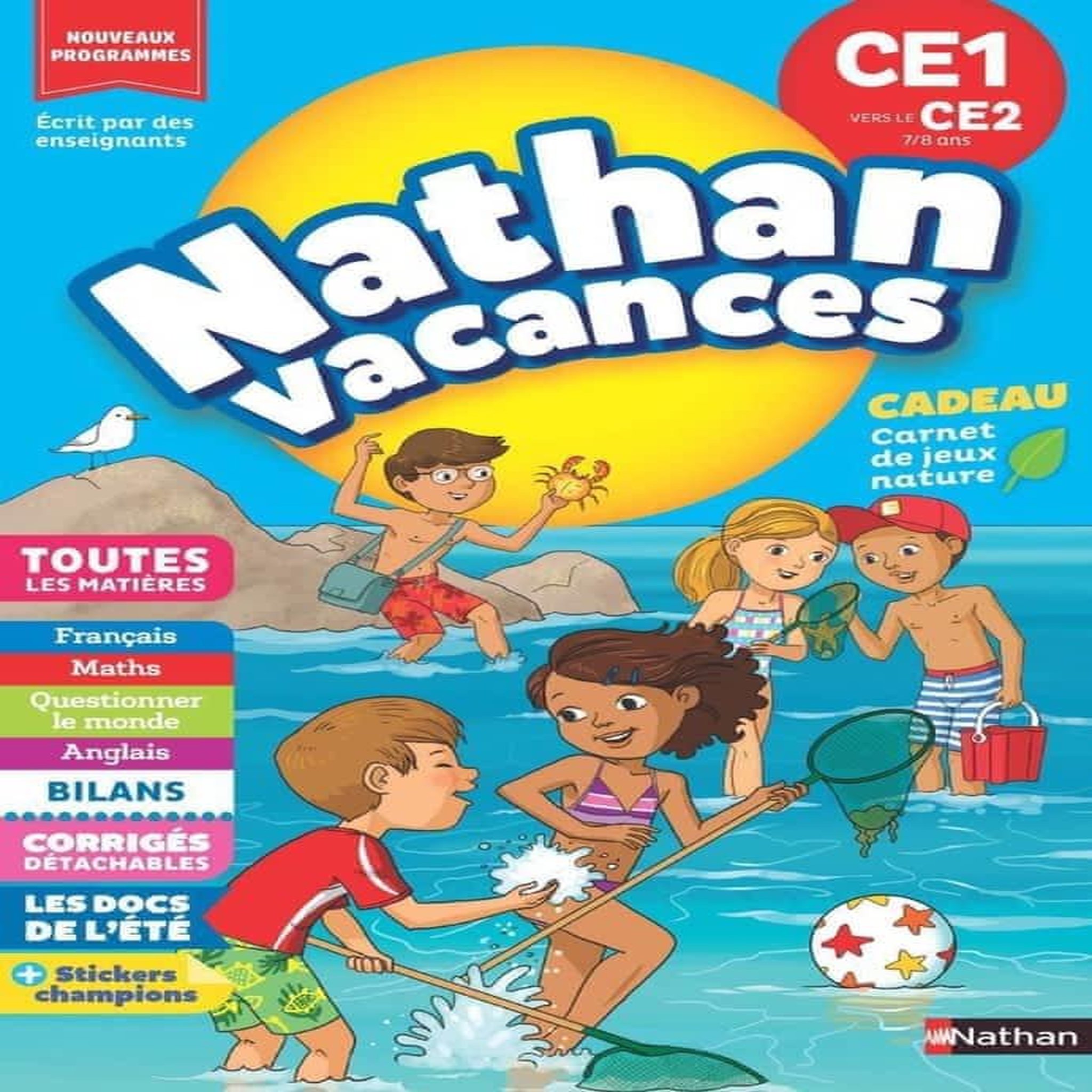 NATHAN VACANCES CE1 VERS LE CE2 7/8 ANS. EDITION 2026, Chambon Christelle