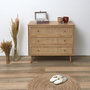 Voir la diapositive 4 : The Home Deco Factory Commode 3 tiroirs Bali