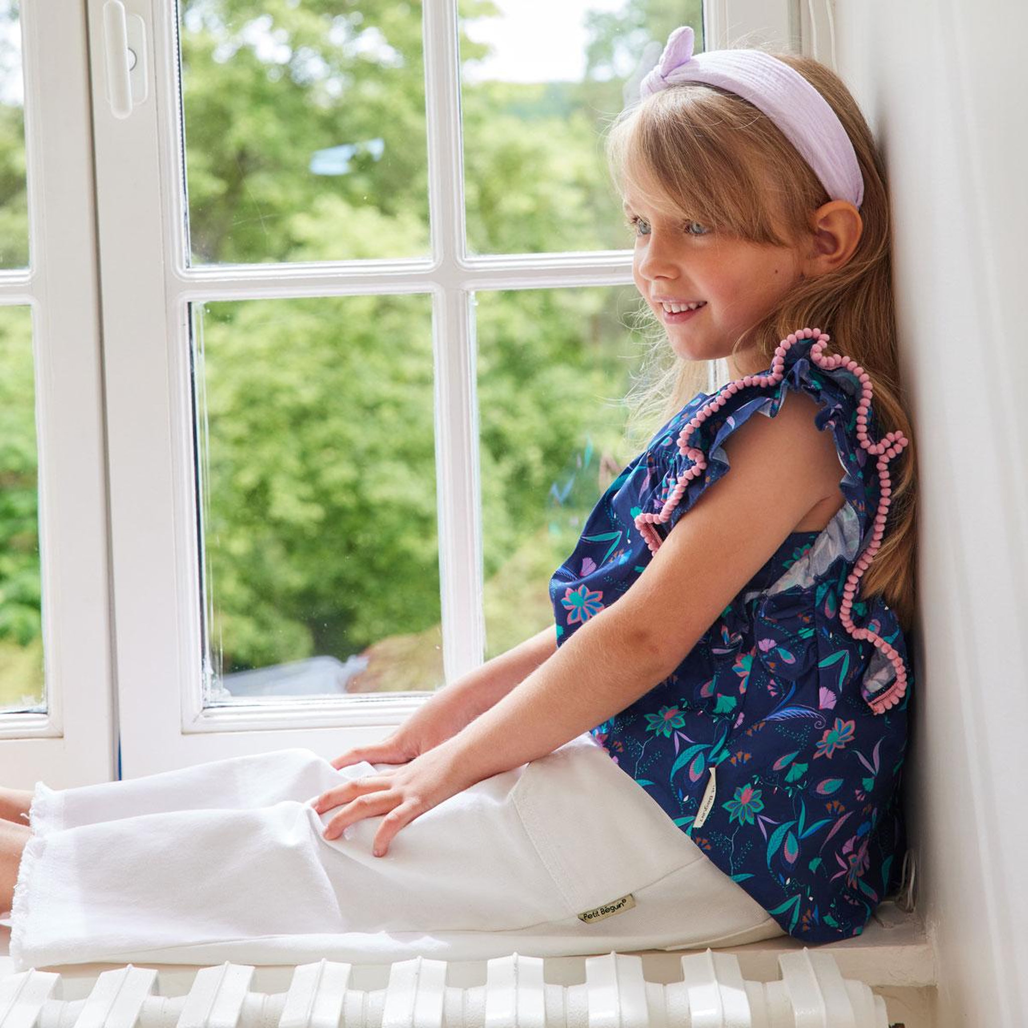 Voir la diapositive 4 : Petit Béguin Blouse fille Mumbai