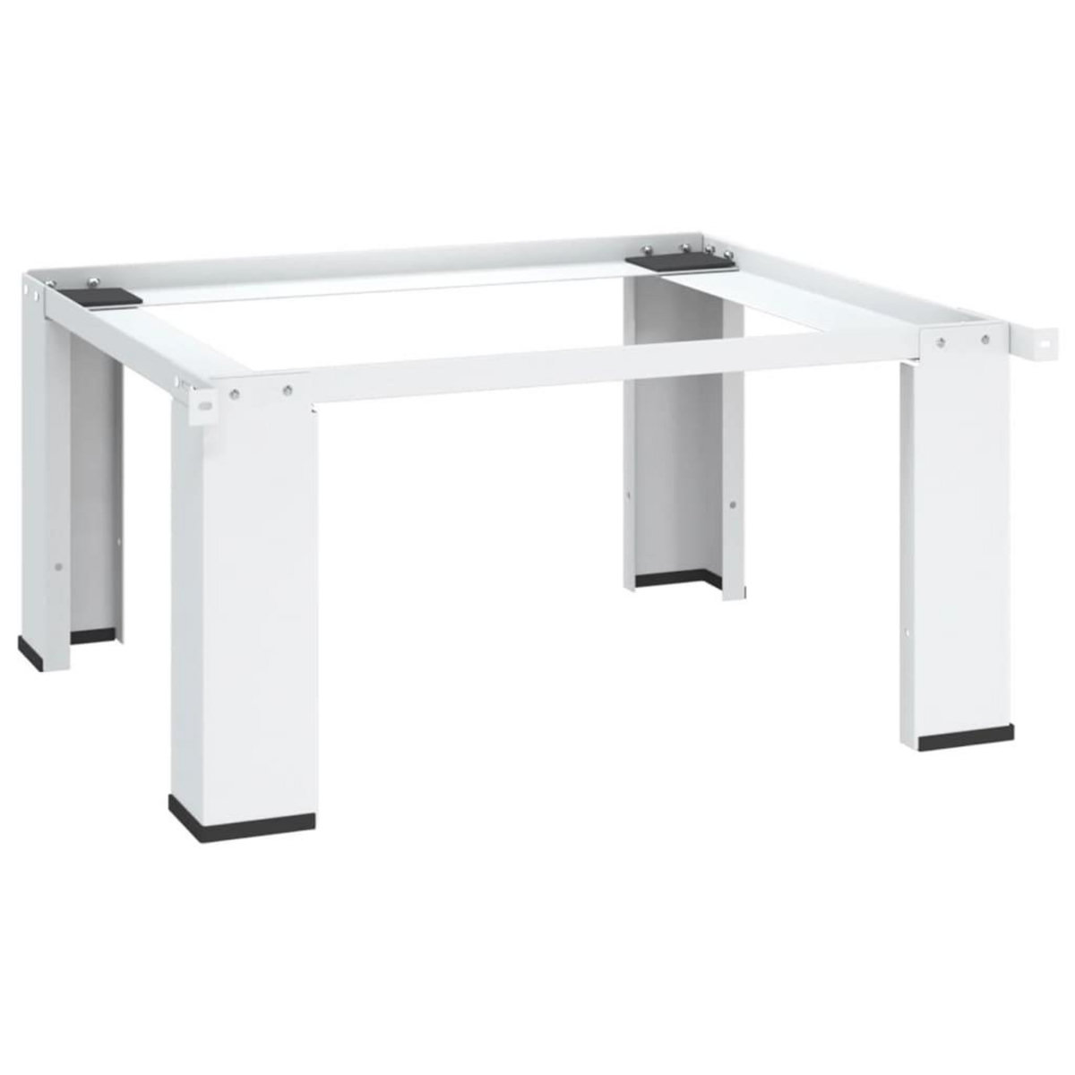 VIDAXL Socle pour machine a laver Blanc