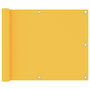 Voir la diapositive 1 : VIDAXL Ecran de balcon Jaune 75x400 cm Tissu Oxford
