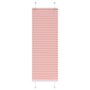 Voir la diapositive 1 : VIDAXL Store plisse rose 50x150 cm largeur du tissu 49,4 cm polyester
