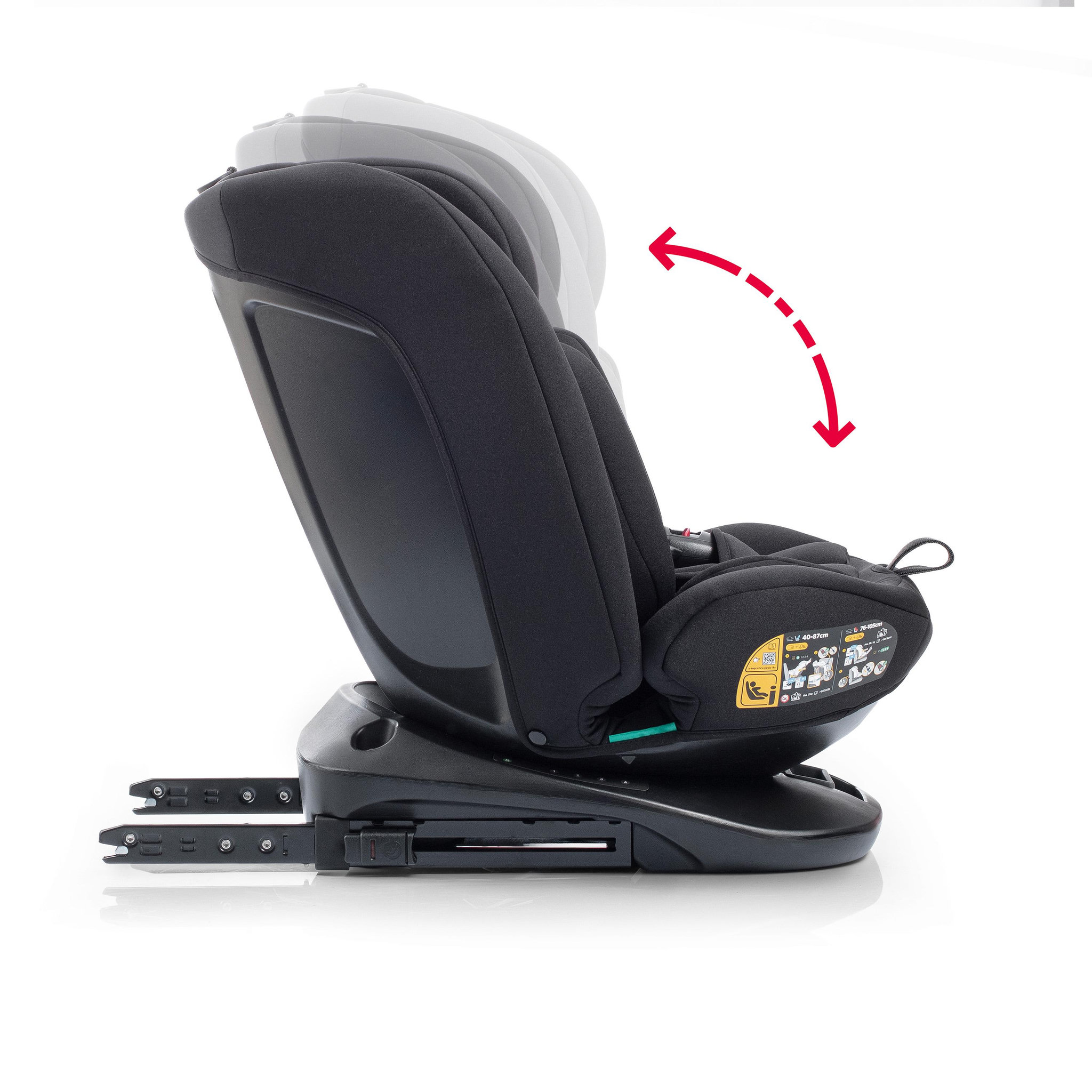 Voir la diapositive 4 : VIVITTA Siège auto garaia ifix top tether 40-150 cm