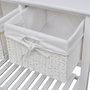 Voir la diapositive 5 : VIDAXL Buffet de rangement Blanc