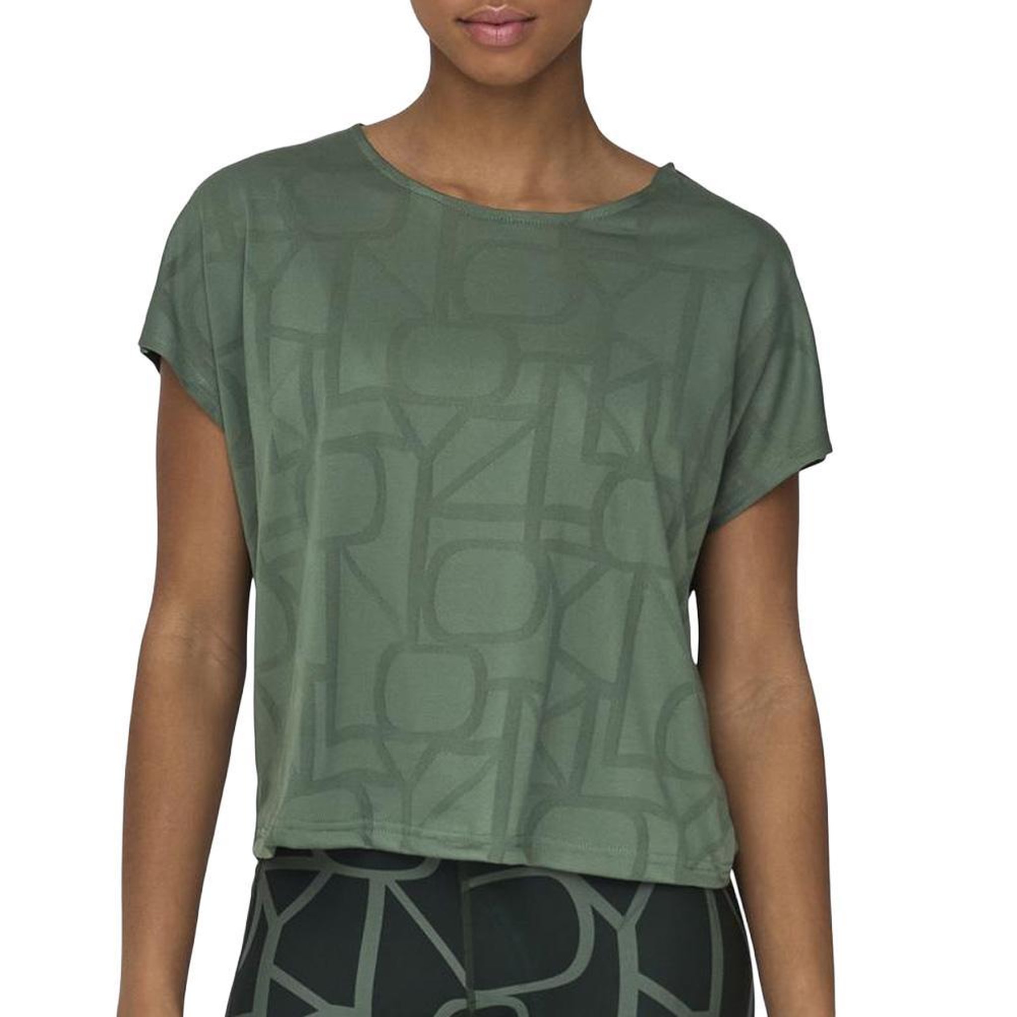 Only T-Shirt Vert Femme Only Paubs. Coloris disponibles : Vert