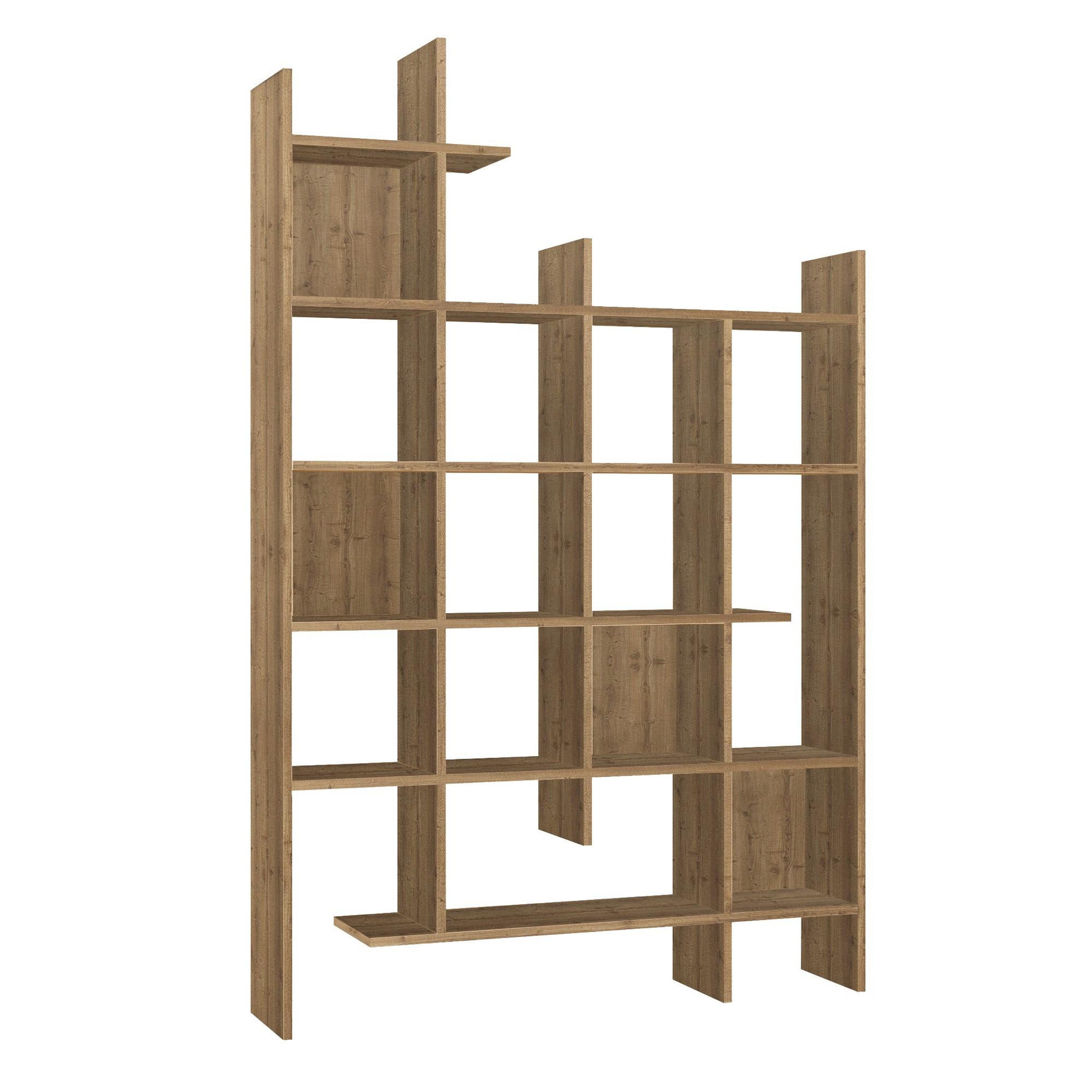 Habitat et Jardin Bibliothèque en bois  manco  - 122 x 25 x 188 cm - hitit