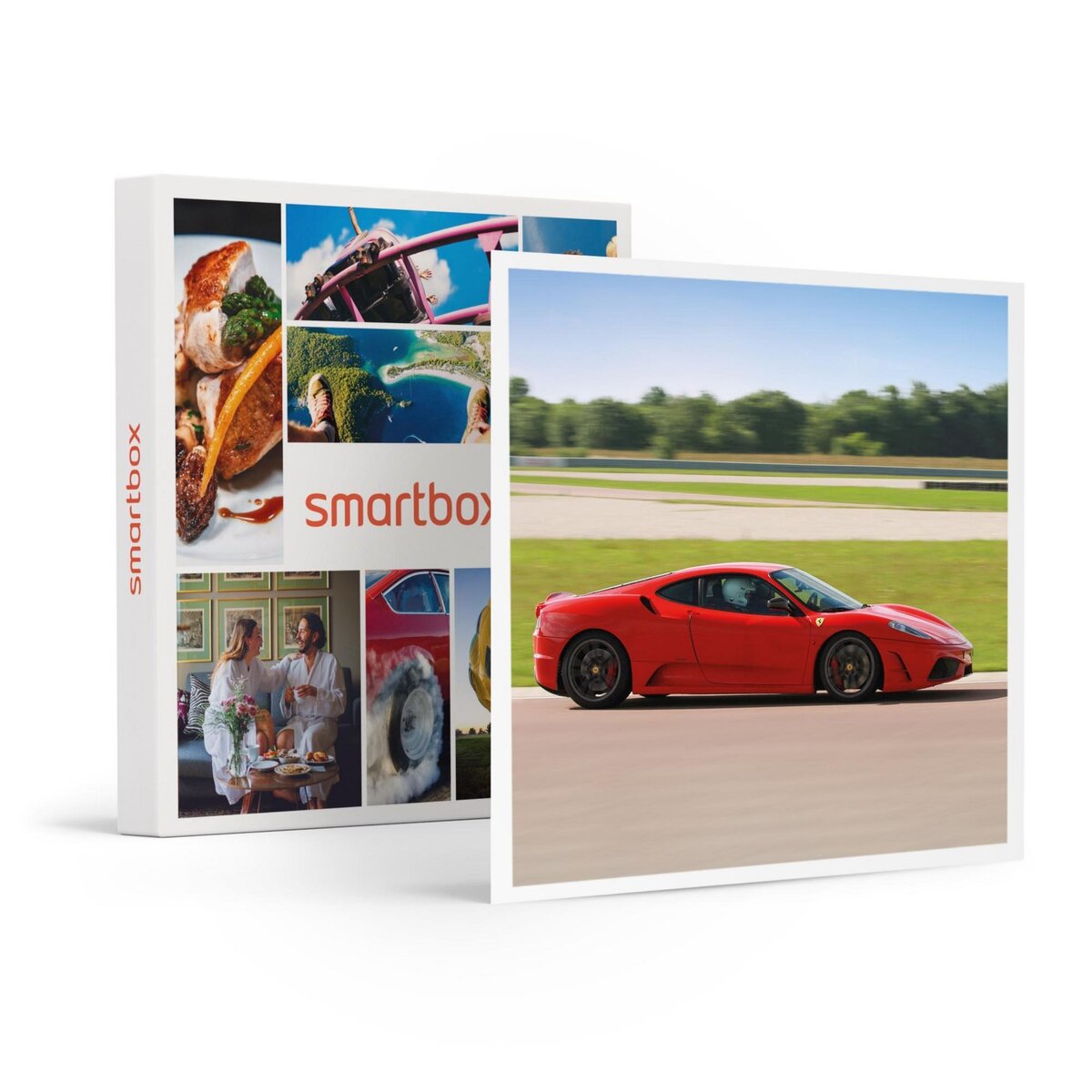 Smartbox Session de pilotage de 6 ou 7 tours de circuit au volant d'une Ferrari - Coffret Cadeau Sport & Aventure