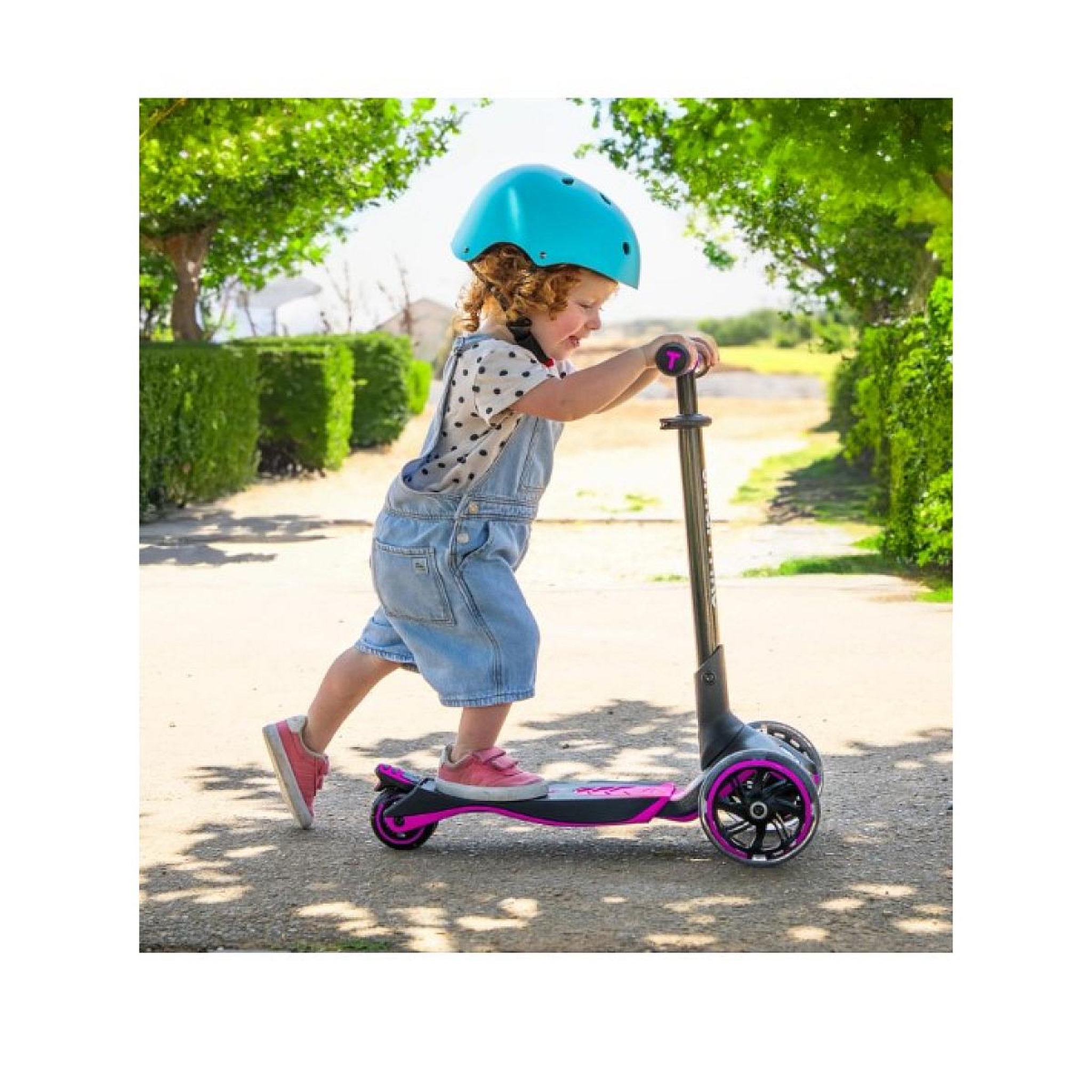 Voir la diapositive 2 : SMARTRIKE Trottinette Évolutive Xtend - Rose
