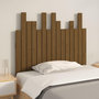 Voir la diapositive 3 : VIDAXL Tete de lit murale Marron miel 95,5x3x80 cm Bois massif de pin