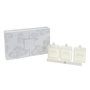 Voir la diapositive 1 : Paris Prix Coffret 3 Huiles Parfumées  White Gardens  22cm Sapphire Amber Tea