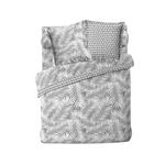 Douceur d'Intérieur Housse de couette BONA - 100% coton. Coloris disponibles : Gris