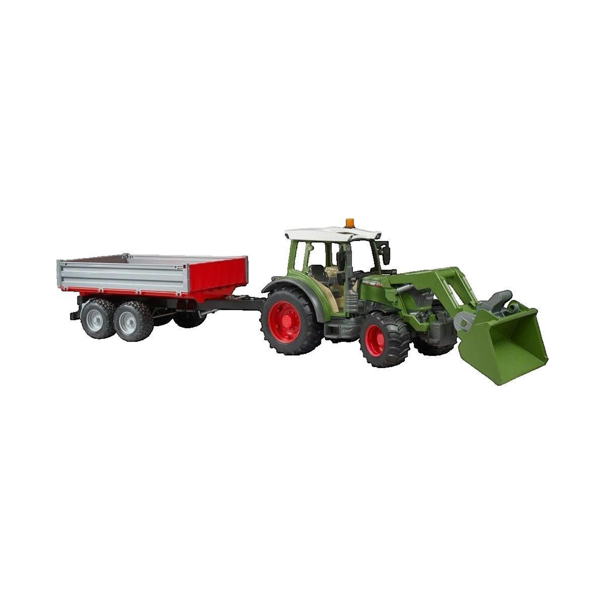 Voir la diapositive 2 : Bruder Tracteur Bruder Fendt Vario 211 vert