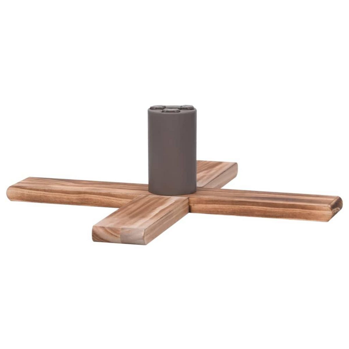 VIDAXL Support de sapin de Noël 54x54x16 cm