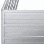 Voir la diapositive 5 : VIDAXL Lit sureleve de jardin 100x100x77 cm Acier galvanise Argente