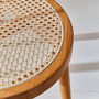 Voir la diapositive 3 : SWEEEK Lot de 2 chaises naturelles en bois et cannage. Nora. L 54 x P 54 x H 76.5cm.