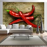 Paris Prix Papier Peint  Spicy Chili Peppers. Coloris disponibles : Multicolore