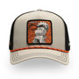 Voir la diapositive 2 : CAPSLAB Casquette trucker premium filet effet bambou Naruto Shippuden Hokage