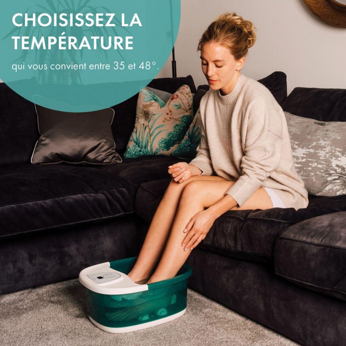 ZEN Thalasso pieds couplée aux sels de bains Nile