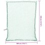 Voir la diapositive 6 : VIDAXL Filet pour remorque avec corde elastique vert 3,5x3 m PP