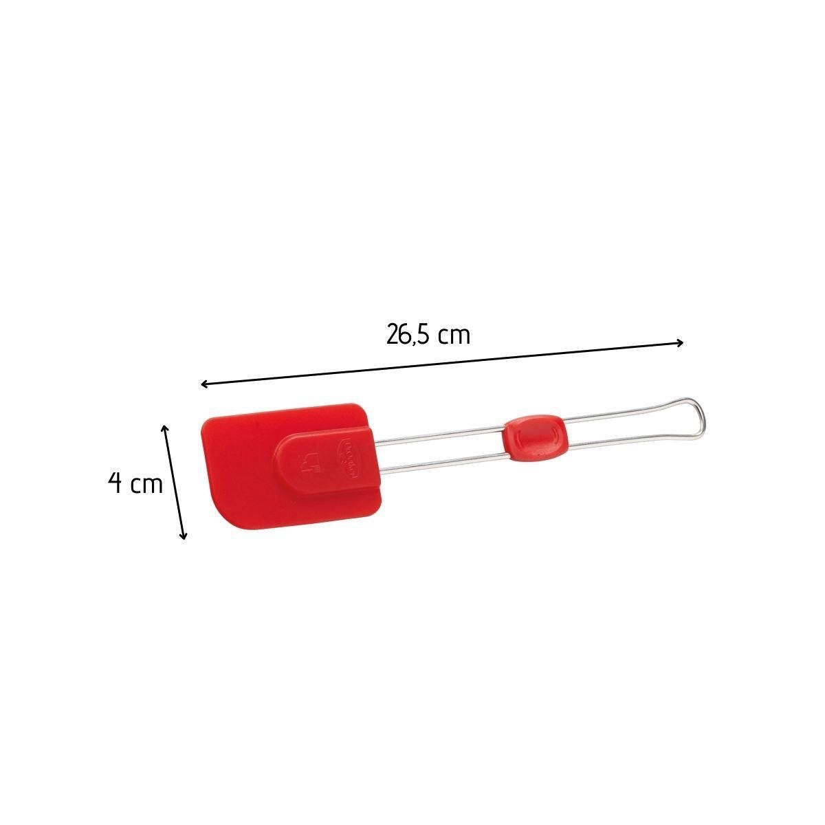 DR.OETKER Ensemble de 2 Spatules de pâtisserie en silicone 26,5 cm Dr.Oetker Flexxibel Love