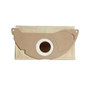 Voir la diapositive 2 : KARCHER Sac aspirateur Karcher WD2 beige paquet de cinq sacs en papier