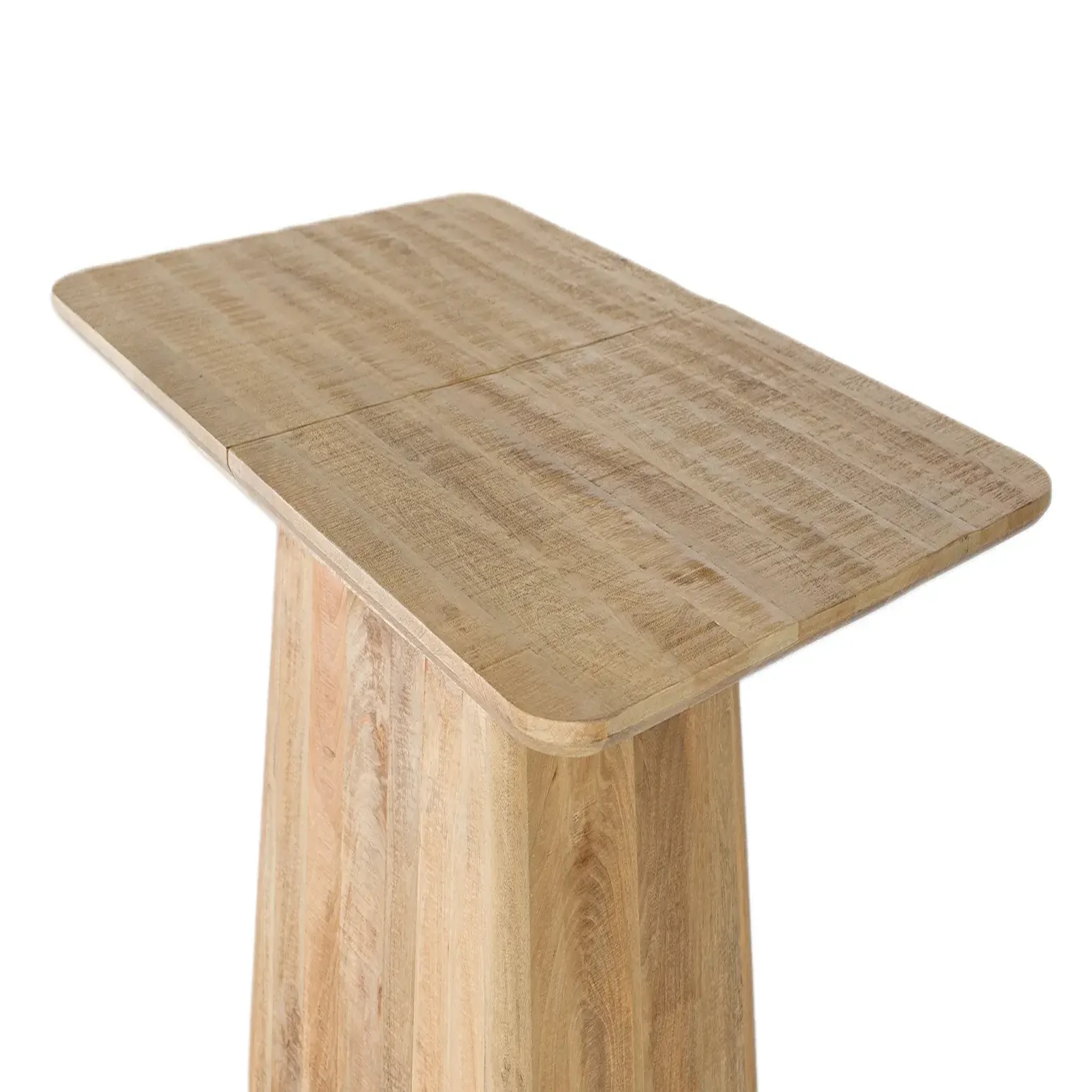 Voir la diapositive 6 : GINER Y COLOMER SL Table de salle à manger extensible en bois de manguier 150/200 cm style contemporain