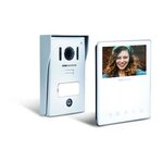 SCS SENTINEL Interphone vidéo filaire, coloris blanc - VisioKit 4.3 - SCS SENTINEL