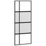Voir la diapositive 4 : VIDAXL Porte coulissante kit de quincaillerie trempe verre aluminium
