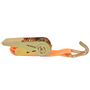 Voir la diapositive 4 : VIDAXL Sangle d'arrimage 10 pcs 0,4 tonne 6 m x 25 mm Orange