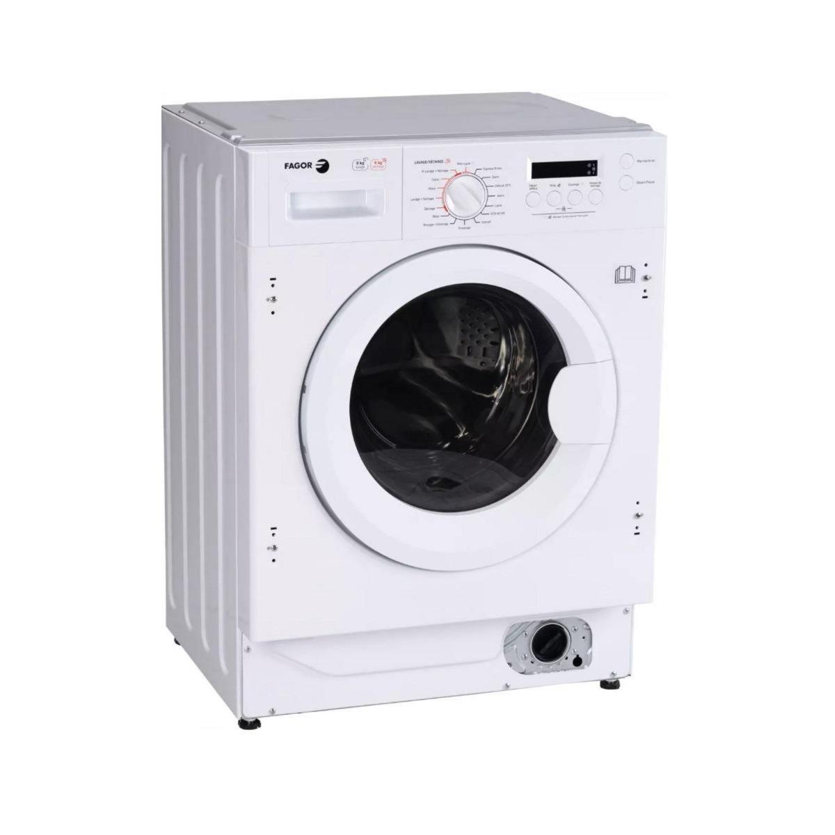 Fagor Lave-linge séchant intégrable 8/6kg 1400 tours/min - FLSI8614BW