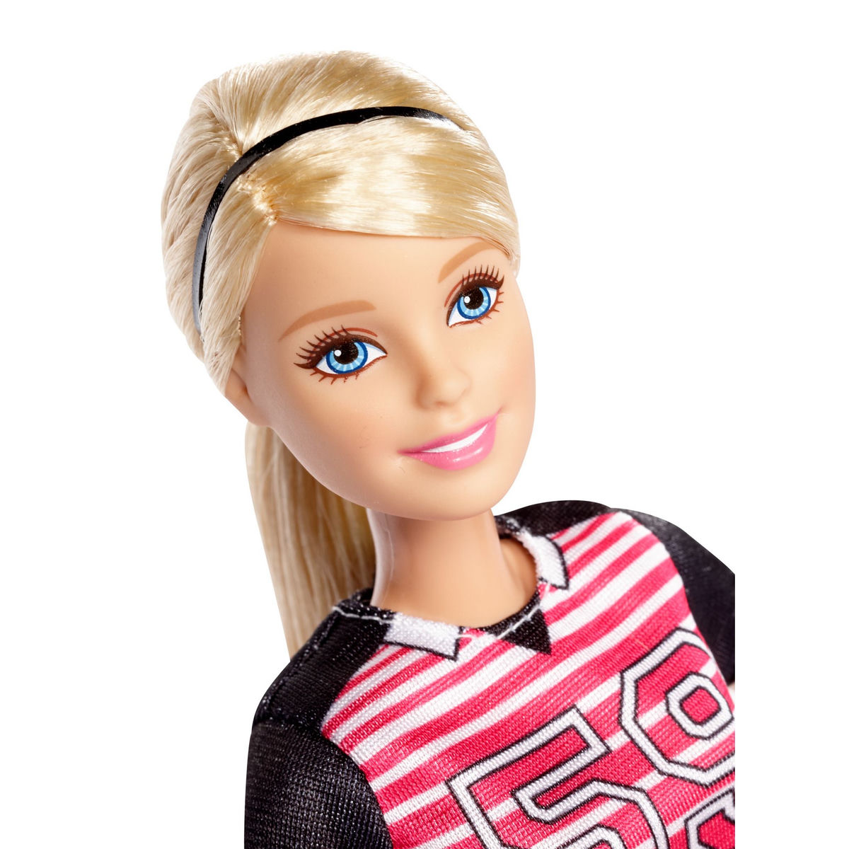 BARBIE Poupée articulée Barbie joueuse de football - Barbie