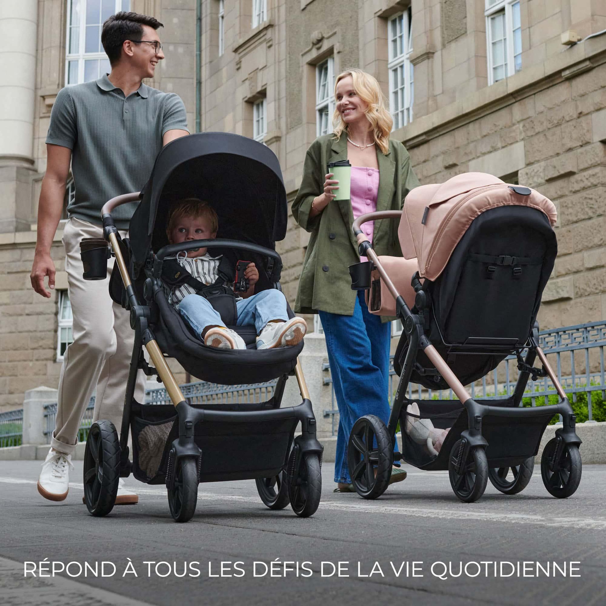 Voir la diapositive 2 : KINDERKRAFT Poussette 4en1 moov 2 pratique et confortable