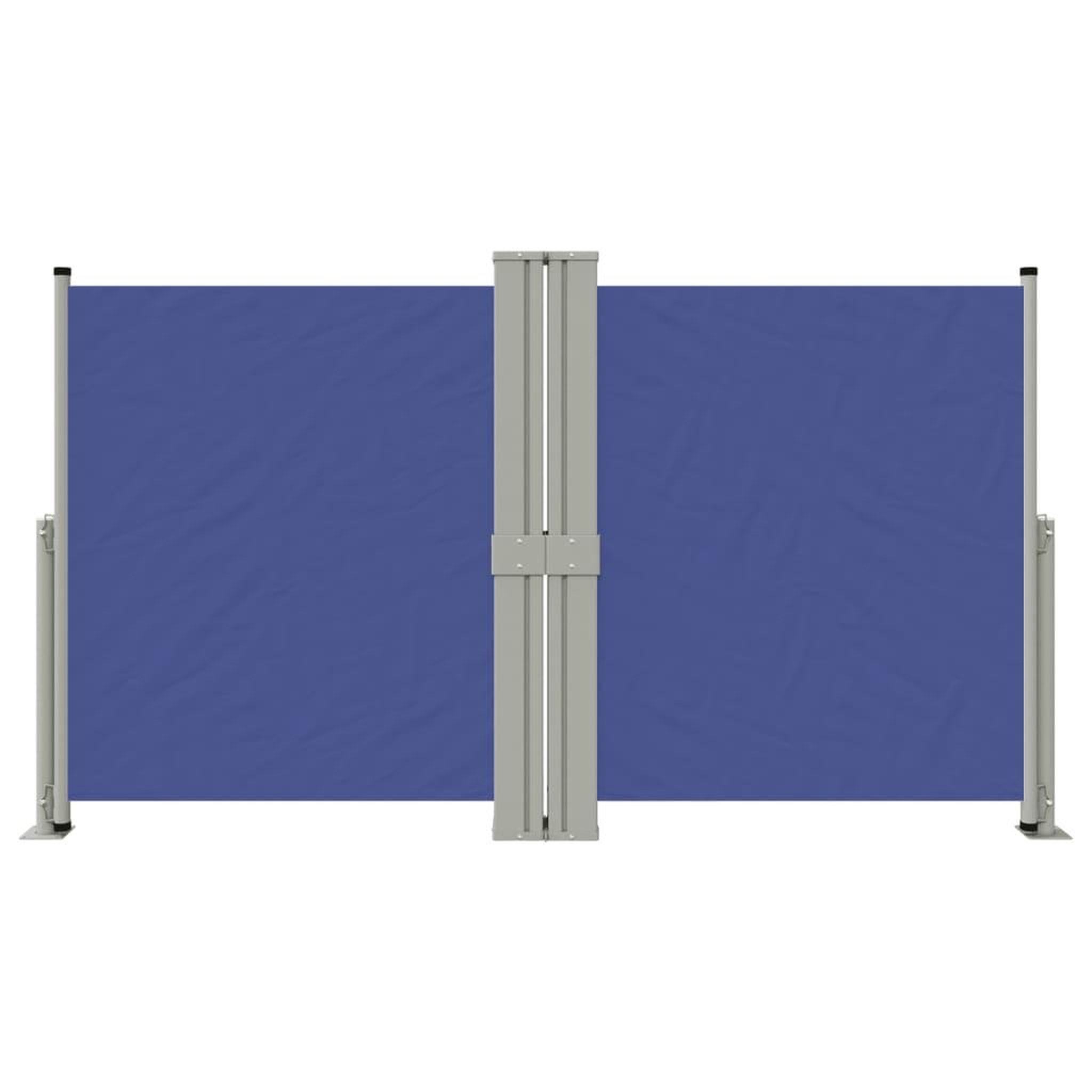 Voir la diapositive 3 : VIDAXL Auvent lateral retractable Bleu 140x1200 cm